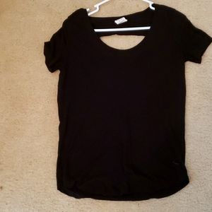 Pink cut out t-shirt